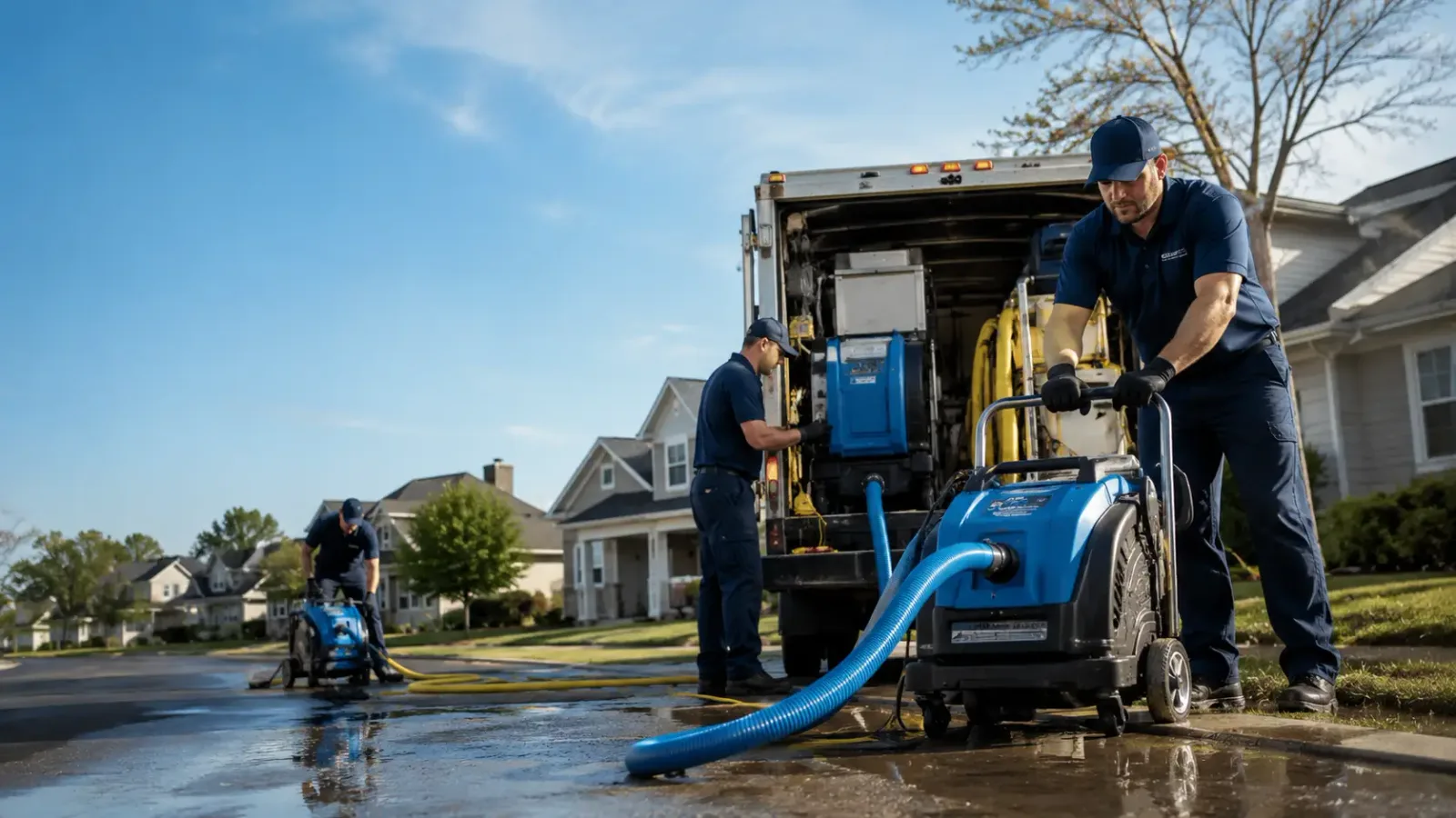 Flood Damage Cleanup in Rainbow, TX